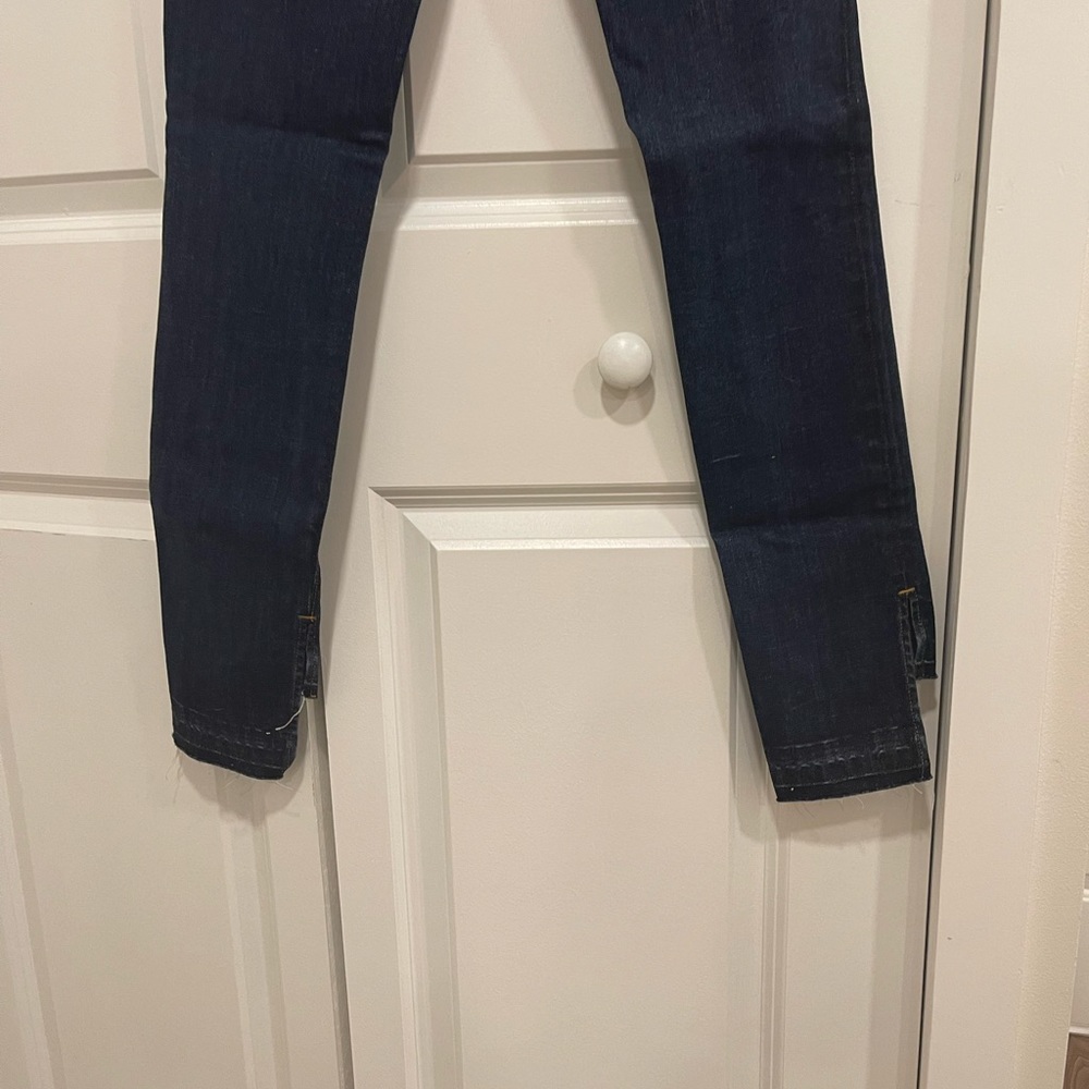 NWT FRAME Le Skinny de Jeanne size 27 stretch denim anchorage wash
